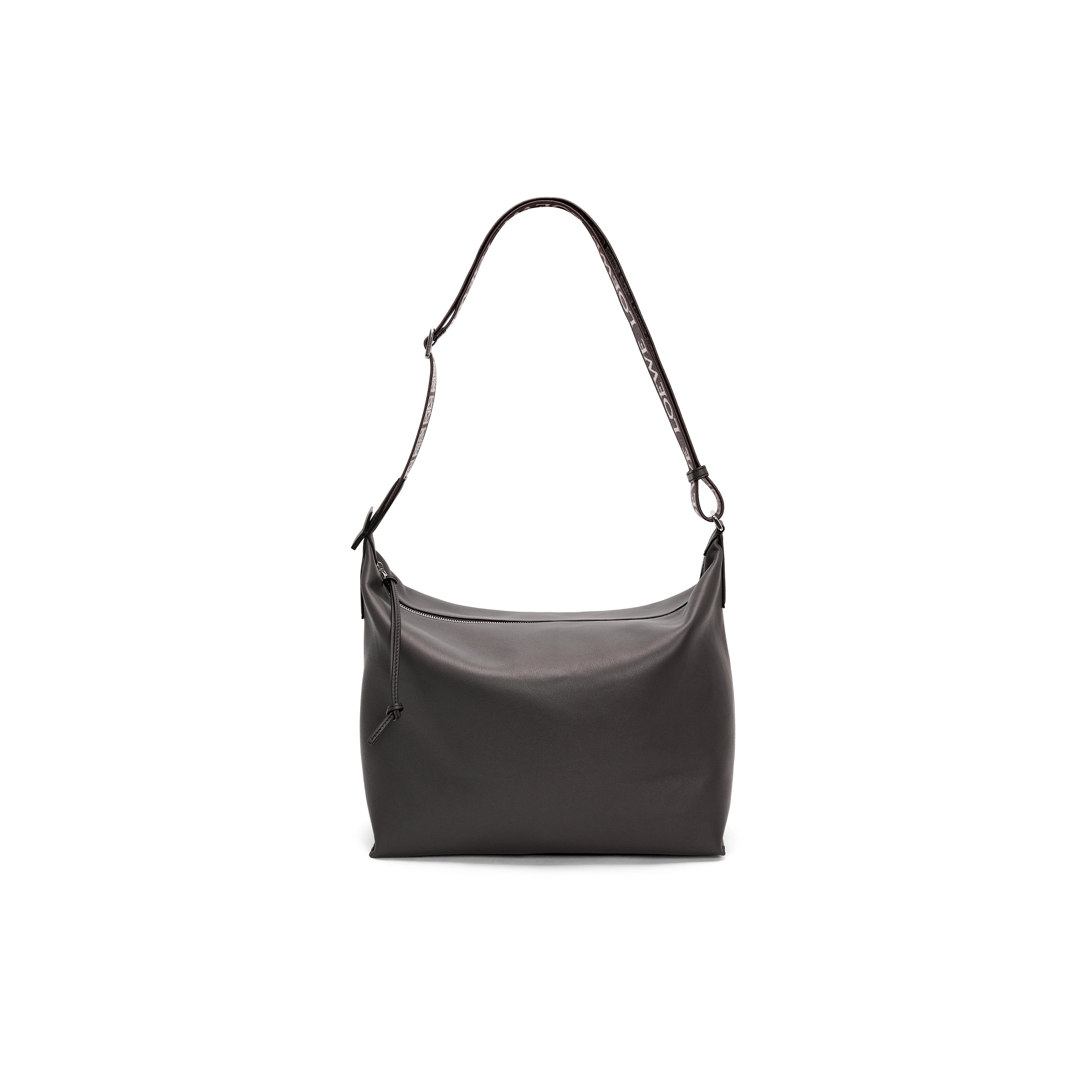 l*ew* cubi crossbody bag in S*pple smooth calfskin and jacquard (44*30*18cm)